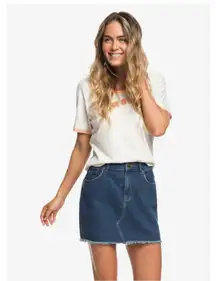 Icon denim skirt