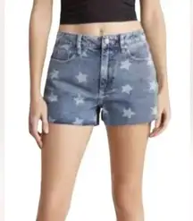 Vigoss NWT ® Stars ACE 3" High Rise Denim Shorts | Size 30 Raw Hem