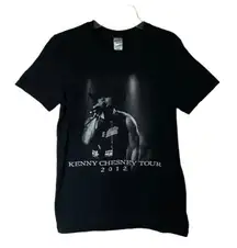 Vintage Y2k 2010s Kenny Chesney Short Sleeve Tour Tee Shirt size small