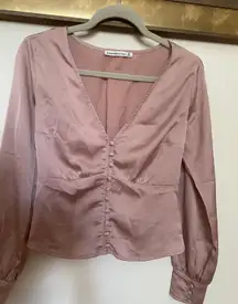 Pink Long Sleeve Top