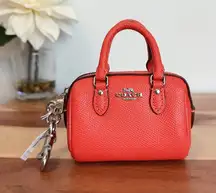 NWT Coach Mini Rowan Satchel Bag‎ Charm