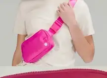 New NWT Lululemon Everywhere Belt Bag 1L Sonic Pink Bright Concert Fannie Pack