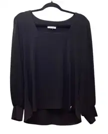Calvin Klein Blouse. Black. Size Medium