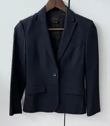 Theory Navy Blue Gabe B Blazer Size 00