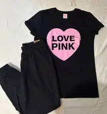 Victoria Secret T-Shirt and Jogger Set