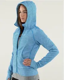 Lululemon Striped Scuba Hoodie Jacket