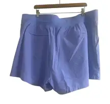 ✨ATHLETA Brooklyn Periwinkle Sz 22Plus Shorts✨