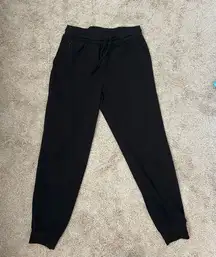 Rachel Zoe - Mid-Rise Black Joggers