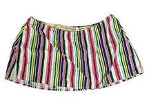 Lane Bryant Cacique Lane Bryant Colorful Stripe Swim Skirt Womens Plus Size 28