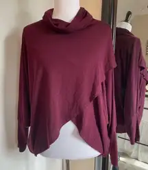 Nally & Millie M/L Maroon Sweater