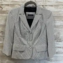 Piazza Sempione Womens Size S 44 Short Jacket Blazer Italy Buttons Lined‎ Stitch