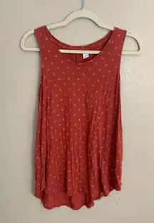 Old Navy Luxe Burgundy Tank