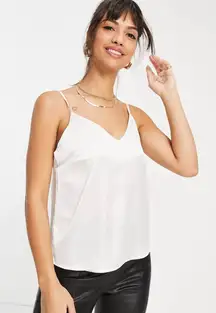 DESIGN Ivory Satin Cami