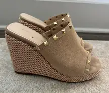 Marc Fisher Suede Wedges