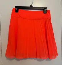 Neon Orange Skirt Size 0