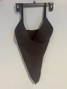 SKIMS Core Sculpt Plunge Thong Bodysuit