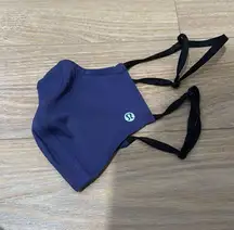 Lululemon purple reusable mask