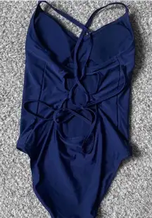 Aerie Navy One-Piece Swimsuit