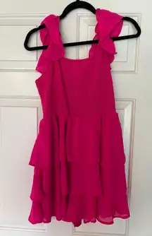 Entro Pink Mini Dress