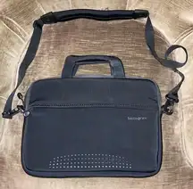 Samsonite Black Zipper 15” Laptop Computer Carrying Case Crossbody Bag