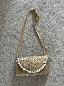 Woven Seashell Purse 