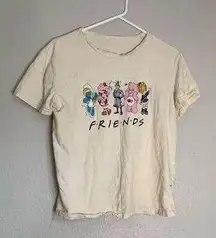 Vintage Cartoon Friends Nostalgia Shirt, Friends 80's Cartoon Shirt S