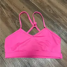 Bombshell Sportswear hot pink bra top!