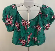 Candies Top floral print‎ size large