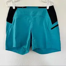 Columbia  Blue Athletic Hiking Shorts Womens