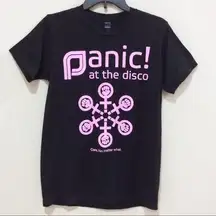 Tultex PANIC! AT THE DISCO T-Shirt benefit band tee Planned Parenthood Sz Small P!ATD