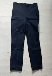 Everlane The Work Pant Ankle Dress Pants HighRise Tapered Black Side Zip Size 2