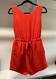 orange romper