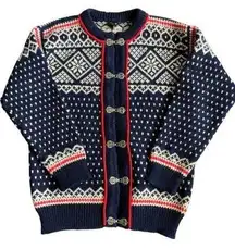 Dale Of Norway Vintage Norwegian Scandinavian Knit Wool Knit Sweater