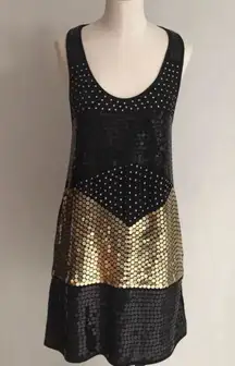 Knit Halter Sequined Dress NWT