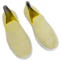 Rothy's Size 7.5 Sunshine Honeycomb Slip On Sneakers