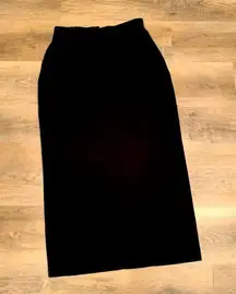 GEOFFREY BEENE SPORT Classic Black Pencil Skirt. Lined. Size 6.