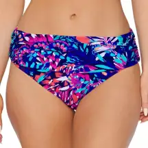 Island Escape Tahiti Bikini Swimsuit‎ Bottom Beach Bliss Multi US 16