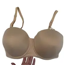 Wacoal Red Carpet™ Strapless Underwire Bra Size 40G Full Coverage 854119