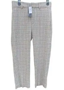 Banana Republic Dress Pants Women’s Size 4 Flat Front Herringbone NEW