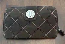 Vera Bradley Expresso Microfiber Wallet