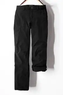REI Co-op Women’s Black Kornati Roll-Up Pants Size 14 Petite