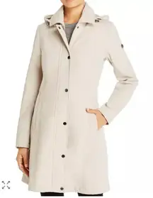 CALVIN KLEIN Women's A-line Hooded Rain Jacket
