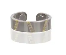 Magnetic Two Tone Ring - Arthritis Therapy Energy Ring