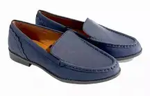 Lucky Brand Women's Navy Blue Slip On Suede Loafers Casual Low Top Sz 6.5