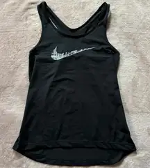 Nike pro women’s black tank top pull‎ over light weight size  small