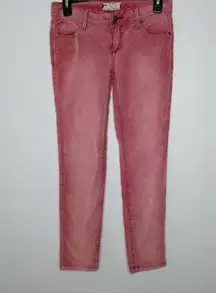 Free People  salmon color corduroy jeans size 24