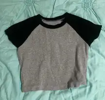 Gray Baby Tee