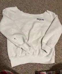White Fox Sweater Boutique Oversized