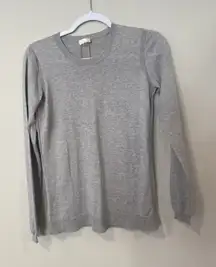 Ecru Women Long sleeve Top Silk and Cashmere Size Small