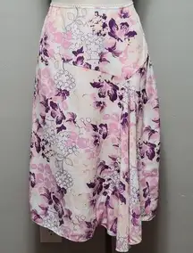 La Redoute floral handkerchief hem skirt size 10